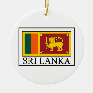 Sri Lanka Keramikornament