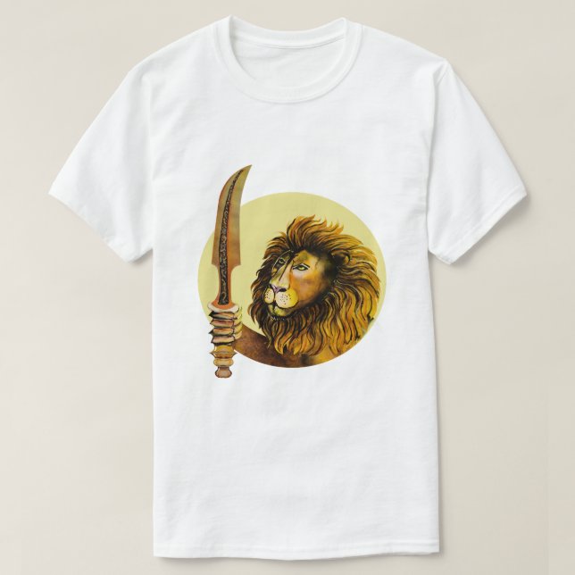 Sri Lanka Lion T-Shirt (Design vorne)