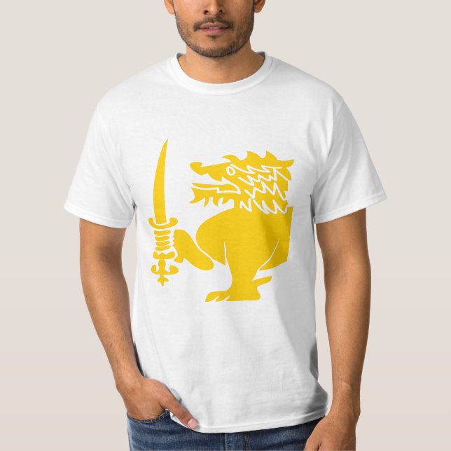 Sri Lanka Löwe T-Shirt (Vorderseite)