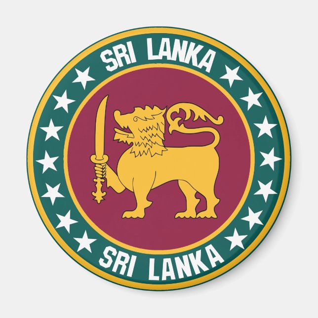 Sri Lanka Magnet (Vorne)