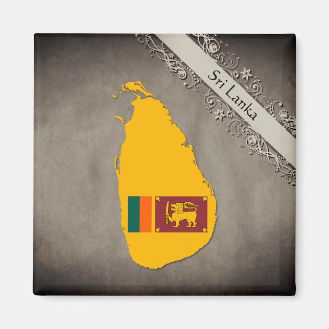 Sri Lanka Magnet (Vorne)