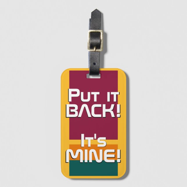 Sri Lanka National Flag Funny Patriotic Gepäckanhänger (Vorderseite Vertikal)