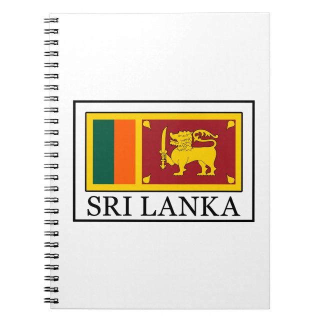 Sri Lanka Notizblock (Vorderseite)