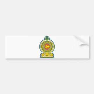 Sri Lanka offizielles Wappen Wappenkunde-Symbol Autoaufkleber