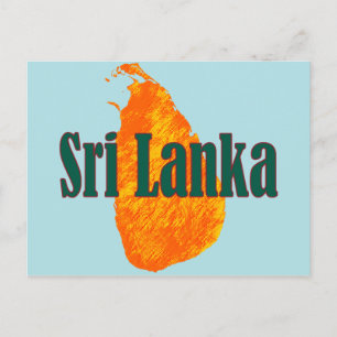 Sri Lanka Postkarte