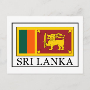 Sri Lanka Postkarte
