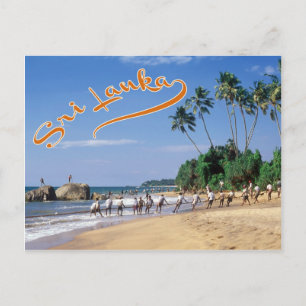 Sri Lanka Postkarte