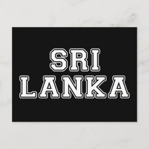 Sri Lanka Postkarte