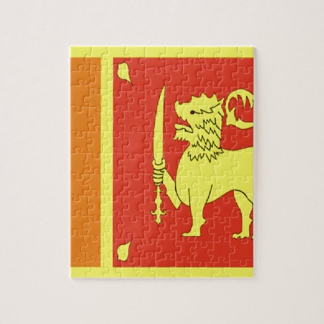 Sri lanka puzzle (Vertikal)