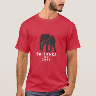 Sri Lanka-Reise 2025 T-Shirt