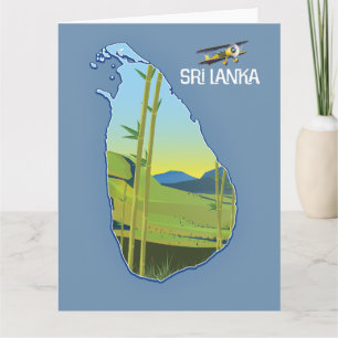 Sri Lanka Reisekarte Karte