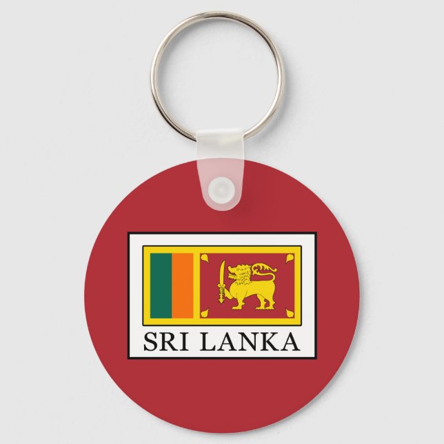Sri Lanka Schlüsselanhänger (Vorderseite)