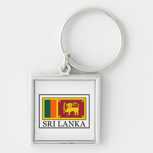Sri Lanka Schlüsselanhänger (Vorne)