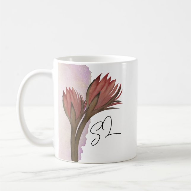 Sri Lanka Sigiriya Paints Kaffeetasse (Links)