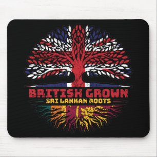 Sri Lanka Sri Lanka Vereinigtes Königreich Vereini Mousepad