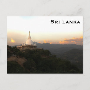 Sri Lanka Vintage Reise Tourismus Hinzufügen Postk Postkarte