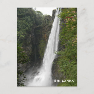 Sri lanka Vintage Tourismus hinzufügen Postkarte