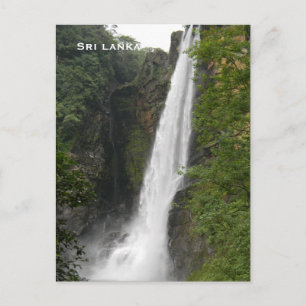 Sri lanka Vintage Tourismus hinzufügen Postkarte