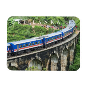 Sri Lanka-Zug auf Ansichtsmagnet der Nine Arches B Magnet