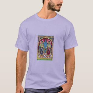 Sri Sri Gaur Nitai doppelseitiges Shirt