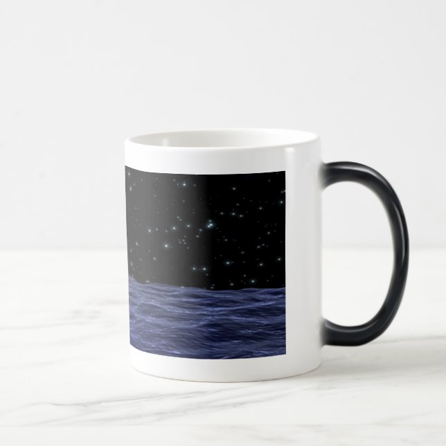 Sri-Yantra 15 Unze-Tasse Verwandlungstasse (Rechts)