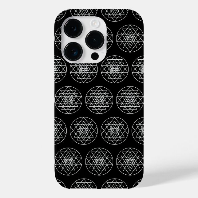 Sri Yantra Case-Mate iPhone Hülle (Rückseite)