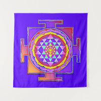Sri Yantra - Hinduismus Symbol Design 1