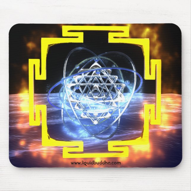 Sri Yantra Mandala Mousepad (Vorne)