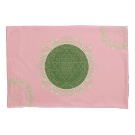 Sri Yantra Mandala - Pillowcase Kissenbezug