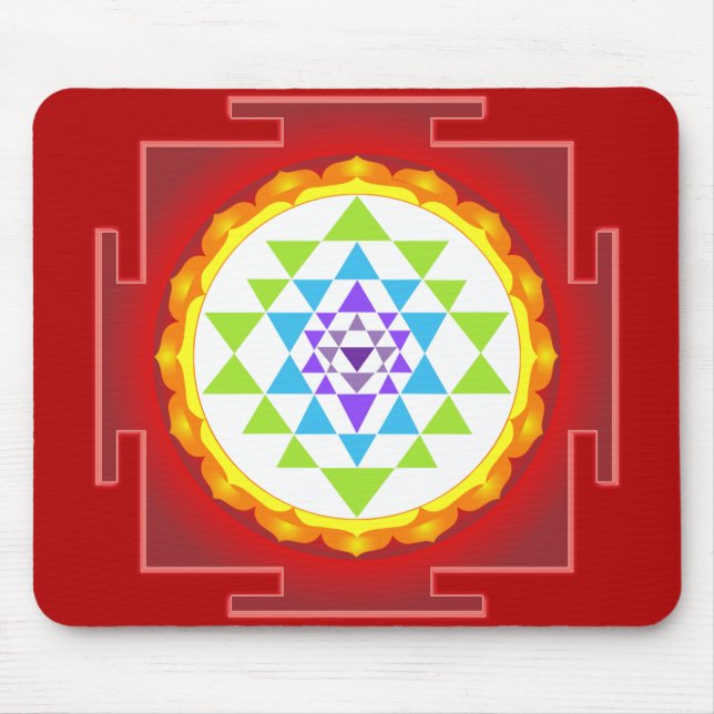 Sri-Yantra Mousepad (Vorne)