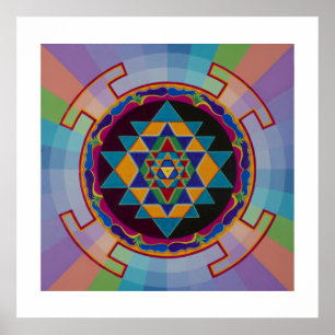 Sri Yantra Poster