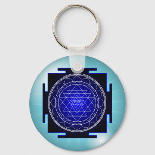Sri-yantra-Schlüsselanhänger Schlüsselanhänger