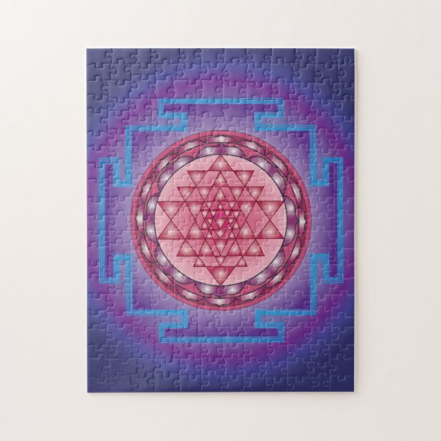 SRI YANTRA - SCHONGEBIET PUZZLE (Vertikal)