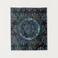 Sri Yantra/Sri Chakra Ohrschnecken-Muschel und