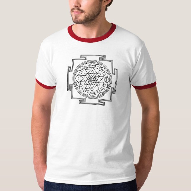 Sri Yantra T-Shirt (Vorderseite)