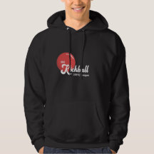 SRQ Kickball Men's Black Hoodie