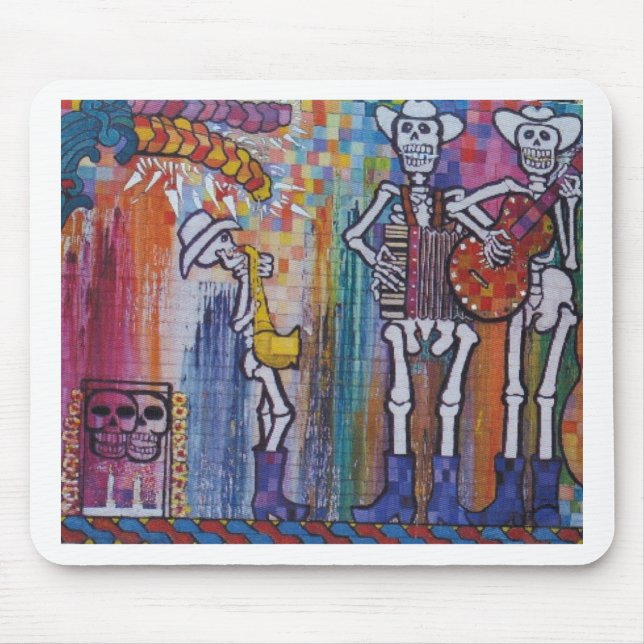 SRT Sammlungs-Mexiko-Amerikaner Kunst Mousepad (Vorne)
