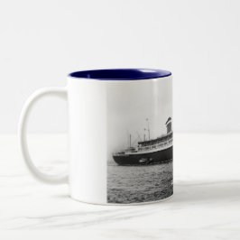SS Amerika Zweifarbige Tasse