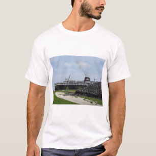 SS Badger Coal Ship in Manitowoc WI T - Shirt