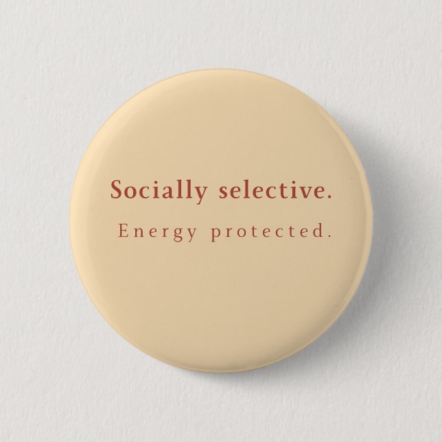 SS Button Pin – Minimalist Neutral Aesthetic Badge (Vorderseite)