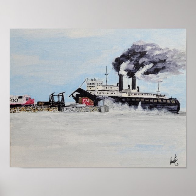 SS Chief Wawatam Poster (Vorne)