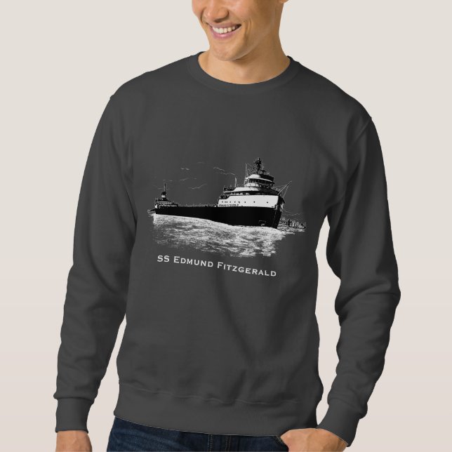 SS Edmund Fitzgerald Sweatshirt (Vorderseite)