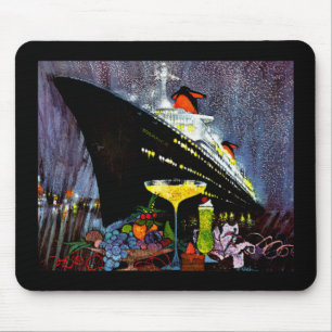 ss Frankreich mit Champagner Mousepad