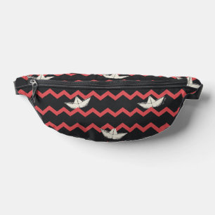 SS Georgie Boat Zickzack Pattern Bauchtasche