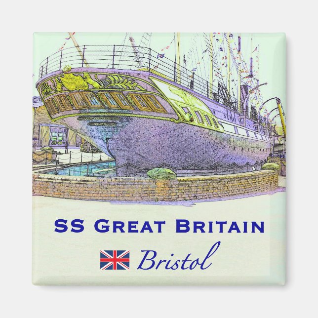 SS Großbritannien Magnet (Vorne)