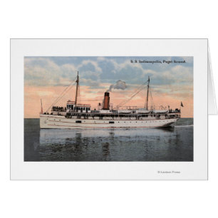 SS Indianapolis Dampfansicht