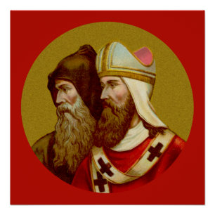 SS. Kyrill & Method (M 001) 20"x20" Poster #1