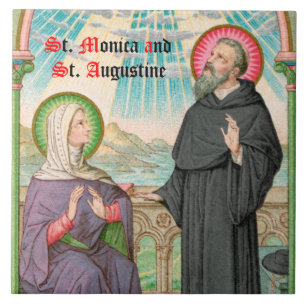 SS. Monica und Augustinus in Ostia (SAU 047) Fliese