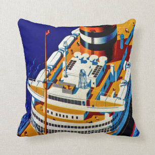 SS Nieuw Amsterdam Kissen