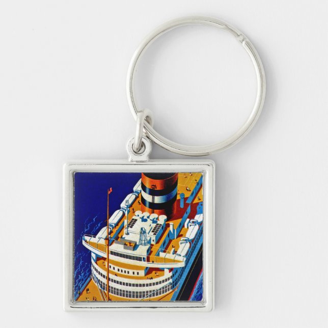 SS Nieuw Amsterdam Schlüsselanhänger (Vorne)